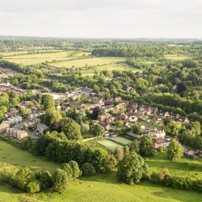 Aerial,View,Of,Buckinghamshire,Landscape,-,United,Kingdom,-,Hot